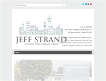 Tablet Screenshot of jeffstrandhomes.com